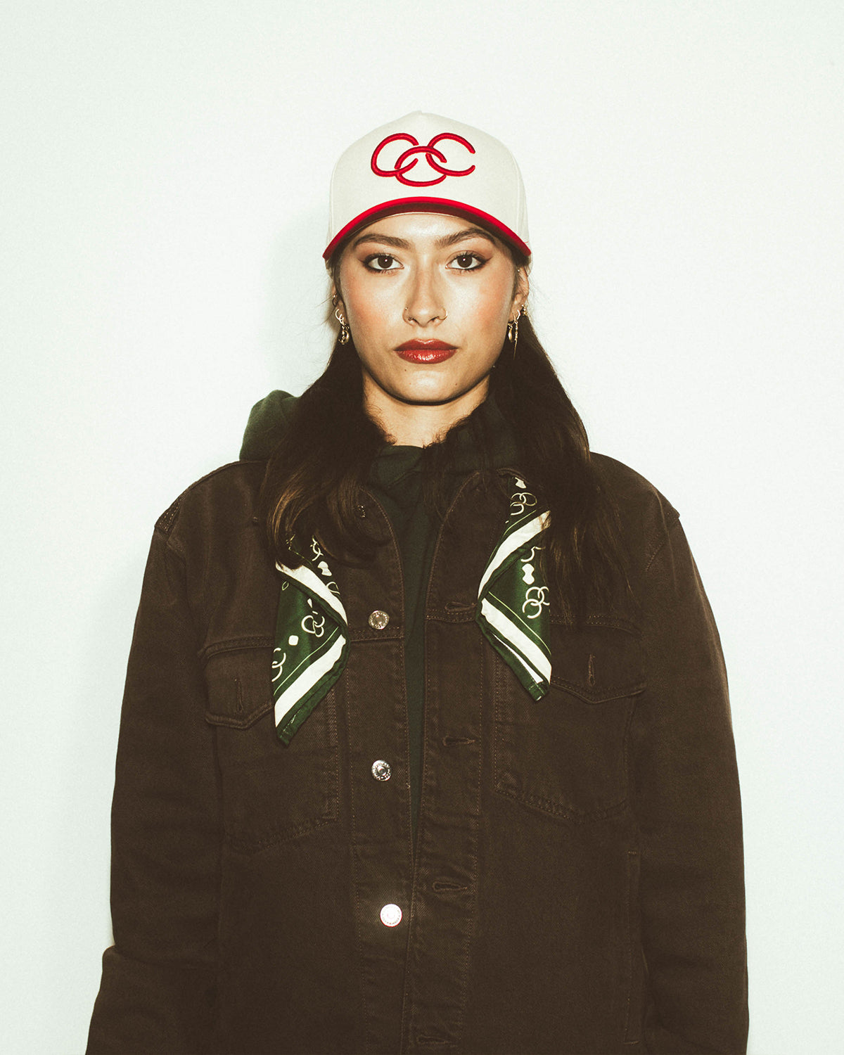 CCC: Natural & Red Snapback