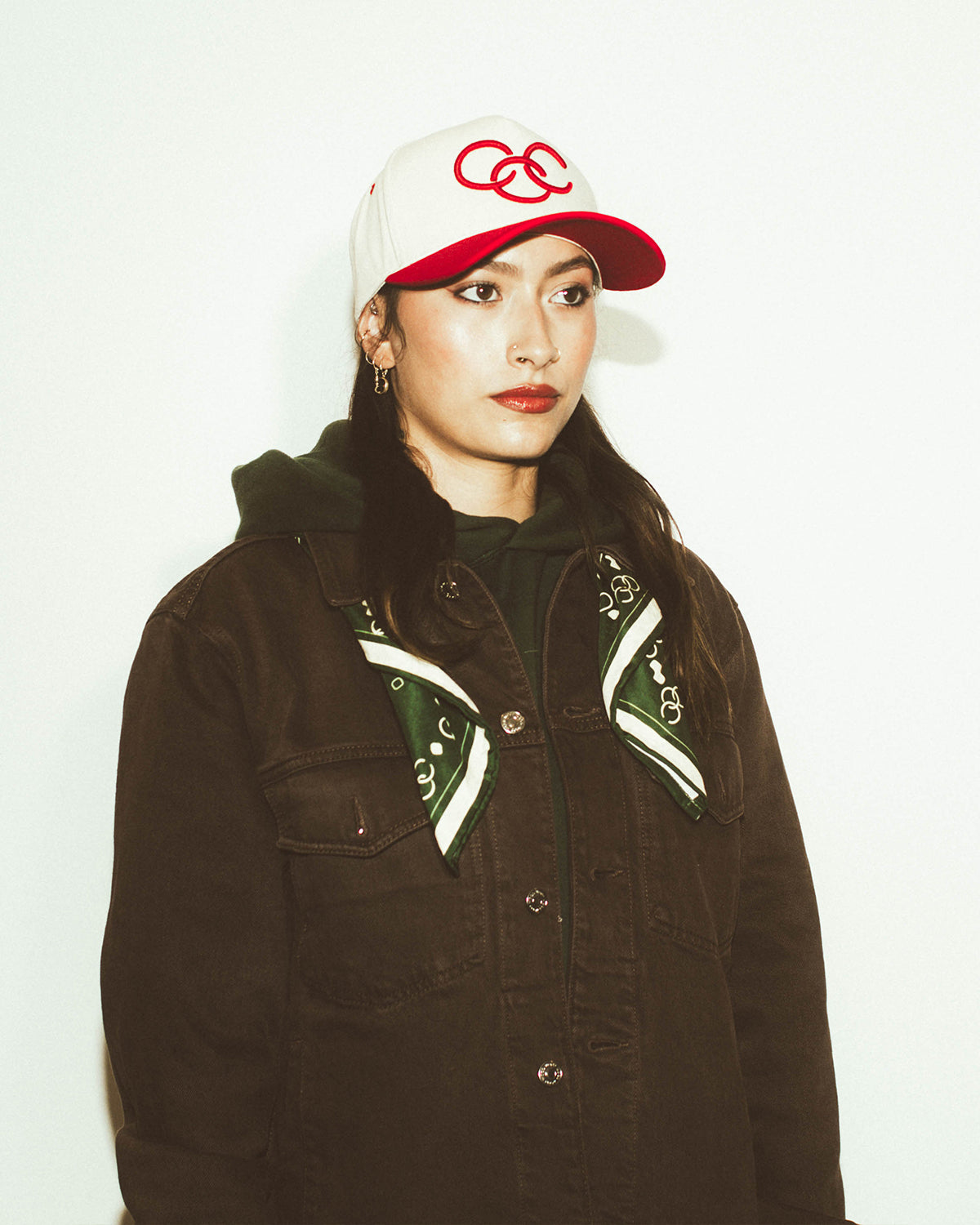 CCC: Natural & Red Snapback