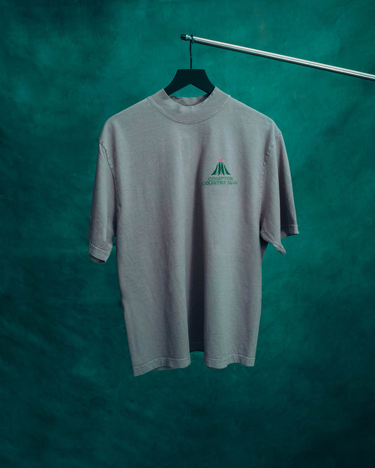 Azalea Collection: Grey Mock Neck Compton Shirt